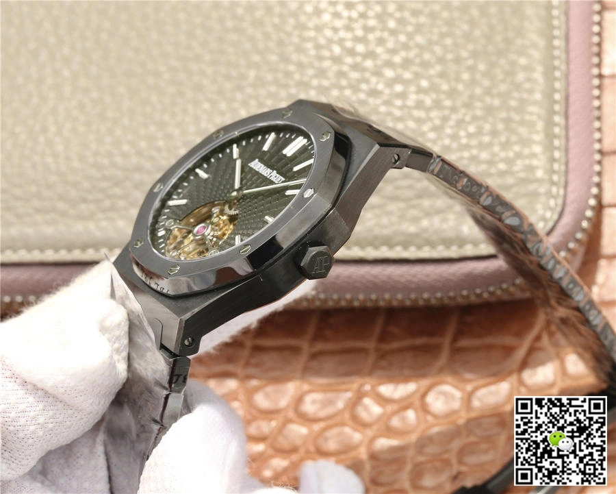 Audemars Piguet Royal Oak Tourbillon 26522CE.OO.1225CE.01 R8 Factory 1:1 Best Edition Replica Watch Black Case